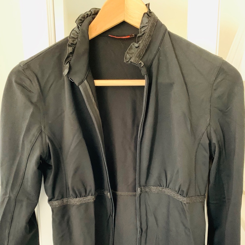Prada Sport black zip-up